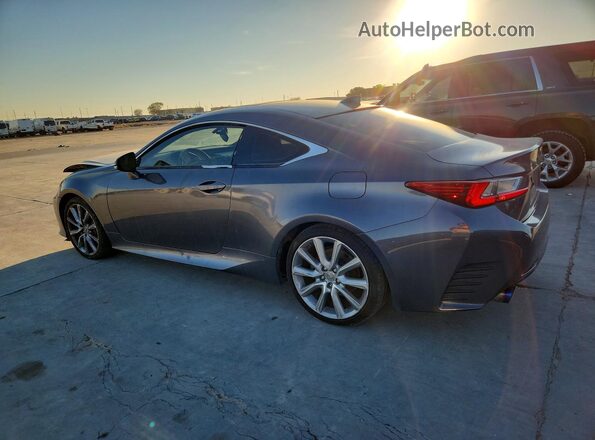 JTHHE5BC6G5012576 2016 LEXUS RC Серый Задняя левая четверть