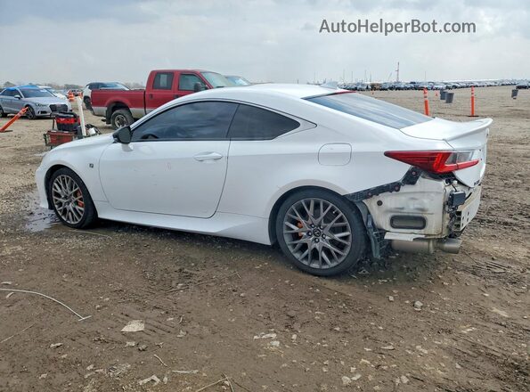 JTHHE5BC6H5017603 2017 LEXUS RC Белый Задняя левая четверть