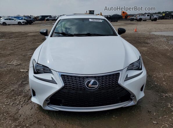 JTHHE5BC6H5017603 2017 LEXUS RC Белый Вид спереди