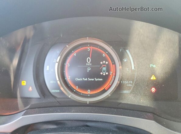 JTHHE5BC6H5017603 2017 LEXUS RC Белый Вид щитка приборов