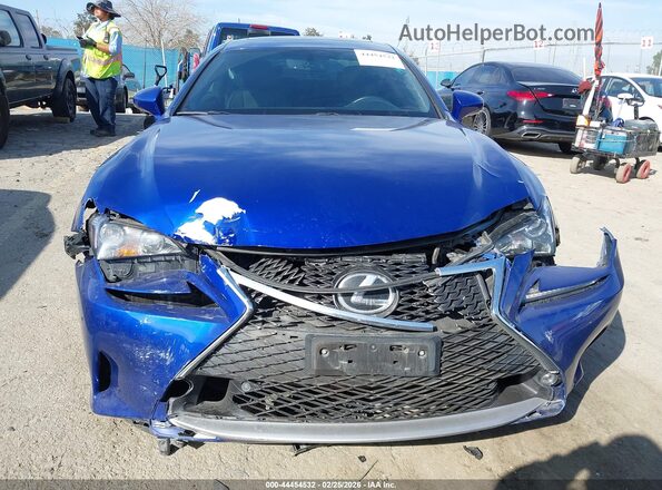 JTHHE5BC7G5012277 2016 LEXUS RC 350 Синий Вид щитка приборов