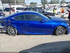 2016 Lexus Rc 350   Синий vin: JTHHE5BC7G5012277