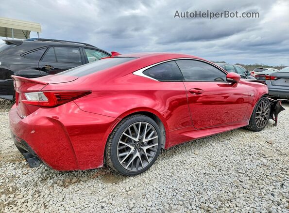 JTHHE5BCXH5015112 2017 LEXUS RC Красный Задняя правая четверть