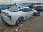 2018 Lexus Lc 500 White vin: JTHHP5AY2JA000429
