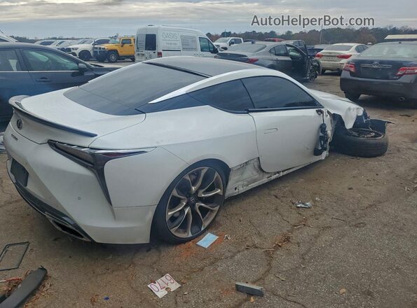 JTHHP5AY2JA000429 2018 LEXUS LC White Tył prawy