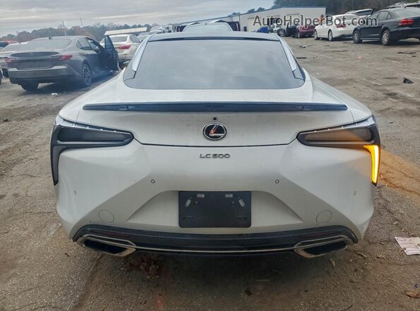 JTHHP5AY2JA000429 2018 LEXUS LC White Widok z tyłu