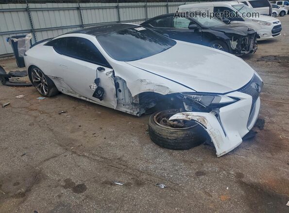 JTHHP5AY2JA000429 2018 LEXUS LC White Przód prawy