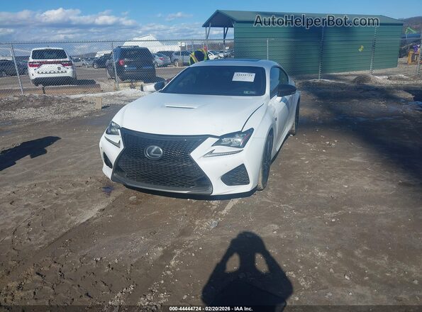 JTHHP5BC0G5005469 2016 LEXUS RC-F Белый Передняя левая четверть