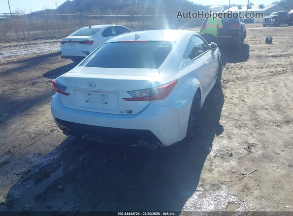 JTHHP5BC0G5005469 2016 LEXUS RC-F Белый Задняя правая четверть