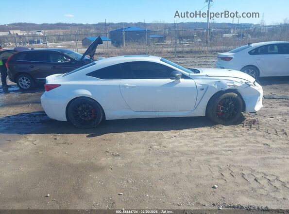 JTHHP5BC0G5005469 2016 LEXUS RC-F Белый Вид задней части салона