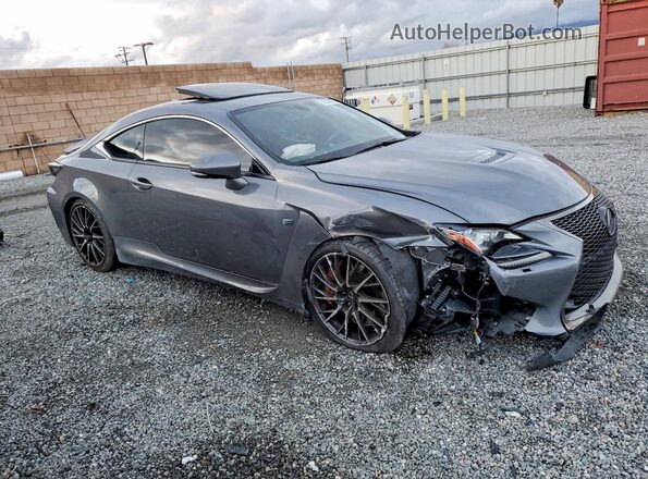 JTHHP5BC1G5005271 2016 LEXUS RC-F Серый Передняя правая четверть