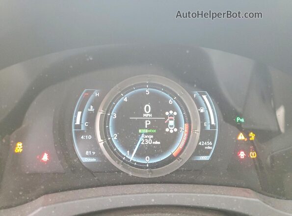 JTHHZ5BC3K5020048 2019 LEXUS RC Синий Вид щитка приборов