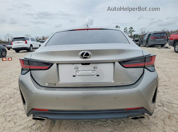 JTHHZ5BC4K5020625 2019 LEXUS RC Серебряный Вид сзади