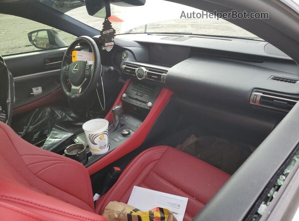JTHHZ5BC7K5020067 2019 LEXUS RC Белый Вид панели приборов