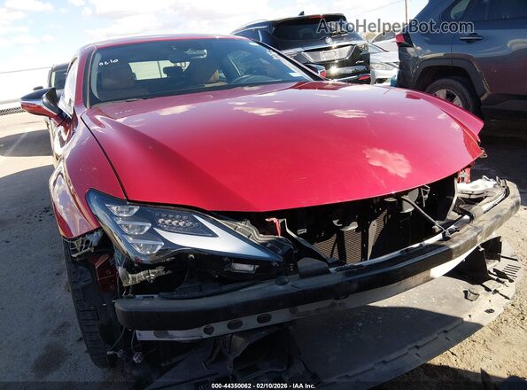 JTHHZ5BC8K5021583 2019 LEXUS RC 350 Красный Вид щитка приборов