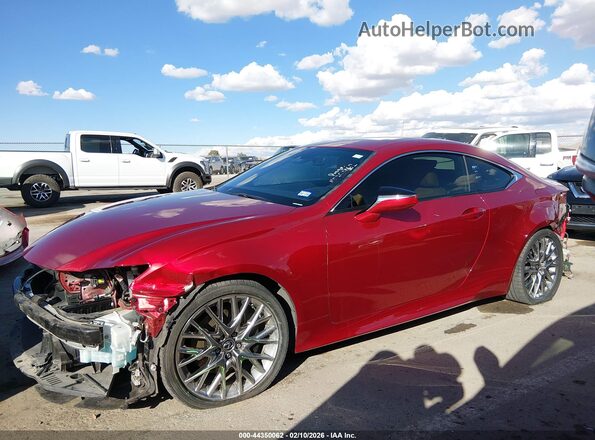 JTHHZ5BC8K5021583 2019 LEXUS RC 350 Красный Панорамный вид салона 360°