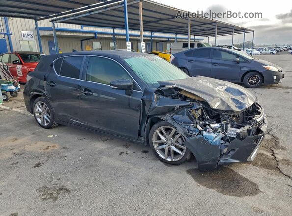 JTHKD5BH2H2291533 2017 LEXUS CT Черный Передняя правая четверть