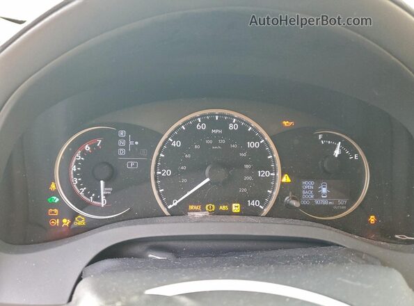 JTHKD5BH2H2291533 2017 LEXUS CT Черный Вид щитка приборов