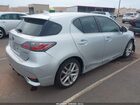 2016 Lexus Ct 200h   Серебряный vin: JTHKD5BH3G2262878
