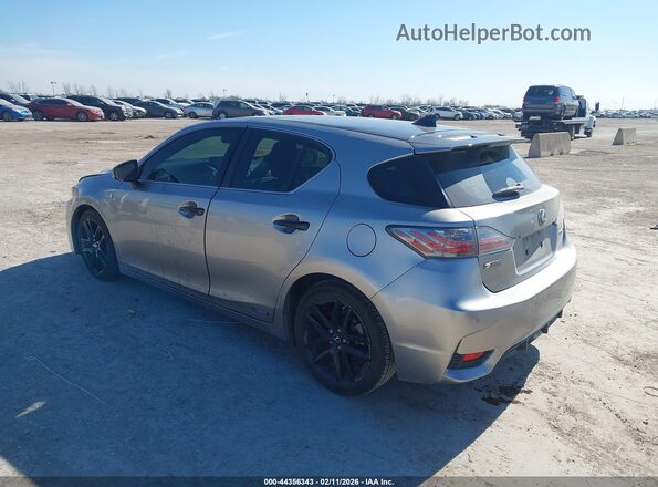 JTHKD5BH3G2271905 2016 LEXUS CT 200H Серебряный Задняя левая четверть