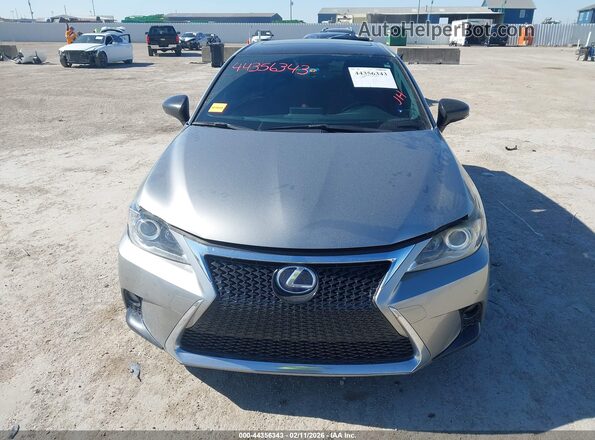 JTHKD5BH3G2271905 2016 LEXUS CT 200H Серебряный Вид щитка приборов