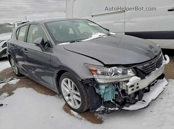JTHKD5BH4H2295504 2017 LEXUS CT Серебряный Передняя правая четверть