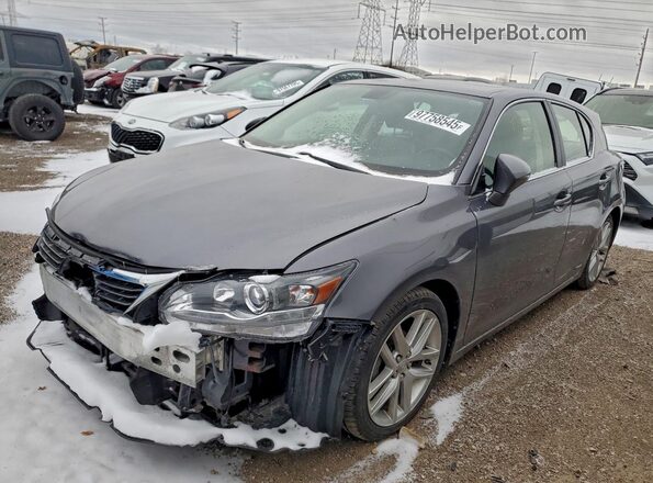 JTHKD5BH4H2295504 2017 LEXUS CT Серебряный Передняя левая четверть