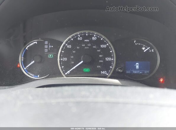 JTHKD5BHXG2271268 2016 LEXUS CT 200H Бежевый Вид задних сидений