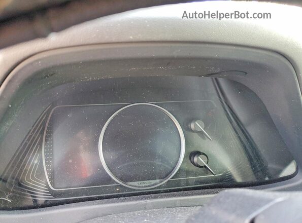 JTHP3JBH5L2023814 2020 LEXUS UX Gray Widok zestawu wskaźników