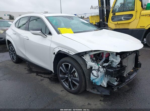 JTHP6JBH7P2159486 2023 LEXUS UX 250H White Передня права чверть
