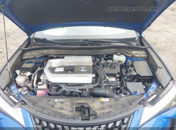 JTHP9JBH1M2049178 2021 LEXUS UX 250H Blue Widok z tyłu