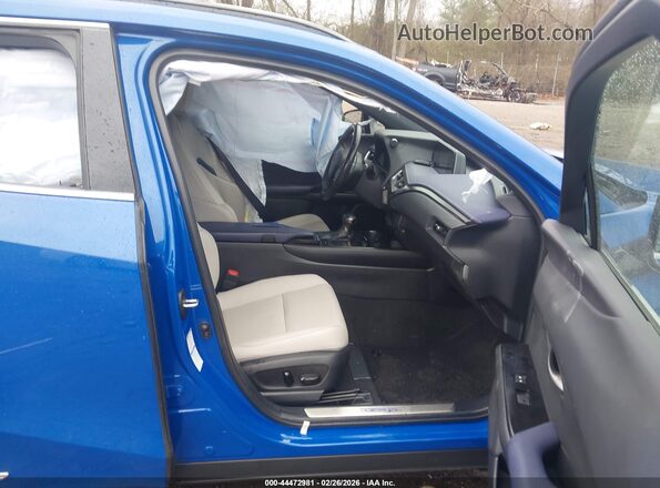 JTHP9JBH1M2049178 2021 LEXUS UX 250H Blue Widok wnętrza z przodu