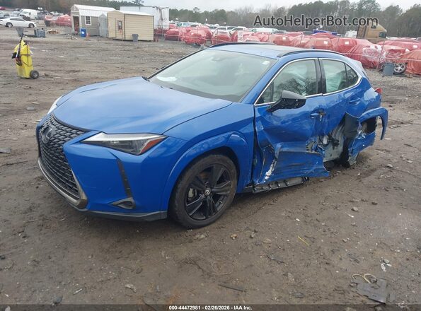 JTHP9JBH1M2049178 2021 LEXUS UX 250H Blue Przód lewy