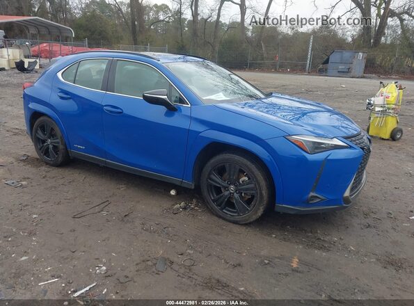 JTHP9JBH1M2049178 2021 LEXUS UX 250H Blue Przód prawy