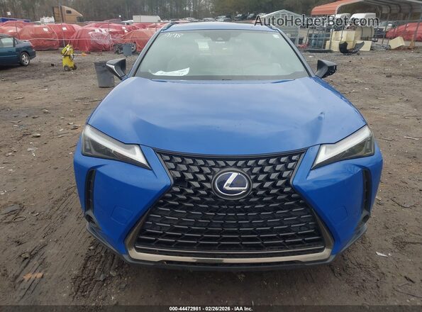 JTHP9JBH1M2049178 2021 LEXUS UX 250H Blue Widok zestawu wskaźników