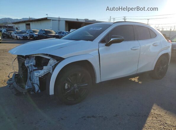 JTHP9JBH7M2048035 2021 LEXUS UX White წინა მარცხენა ხედი სამი მეოთხედიდან