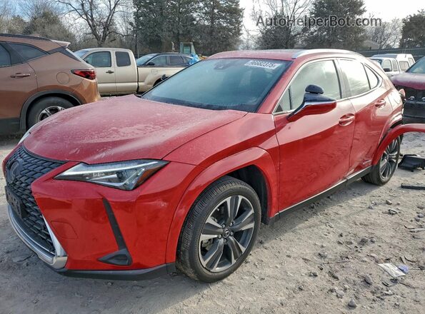 JTHP9JBH7N2063040 2022 LEXUS UX Red Vista tres cuartos delantera izquierda