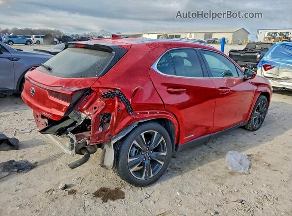 JTHP9JBH7N2063040 2022 LEXUS UX Red Trasero derecho