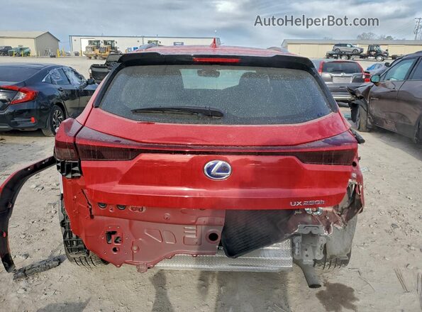 JTHP9JBH7N2063040 2022 LEXUS UX Red Vista trasera