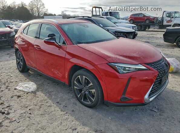 JTHP9JBH7N2063040 2022 LEXUS UX Red Delantero derecho