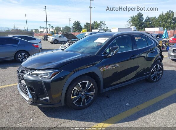 JTHP9JBHXL2021507 2020 LEXUS UX 250H Черный Передняя левая четверть