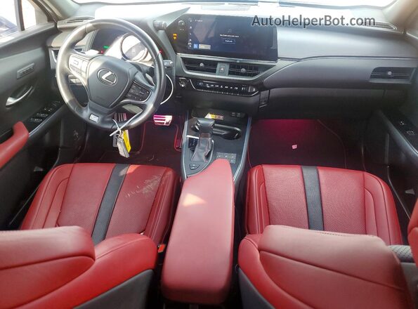 JTHR6JBH8P2149235 2023 LEXUS UX Серебряный Вид панели приборов