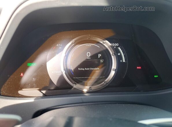 JTHR6JBH8P2149235 2023 LEXUS UX Серебряный Вид щитка приборов