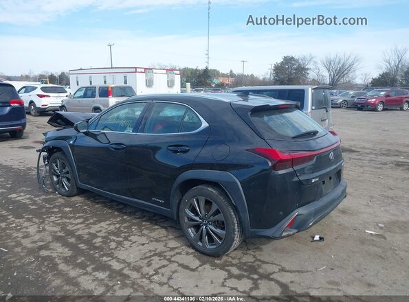 JTHR9JBH3L2032003 2020 LEXUS UX 250H Black Հետևի ձախ