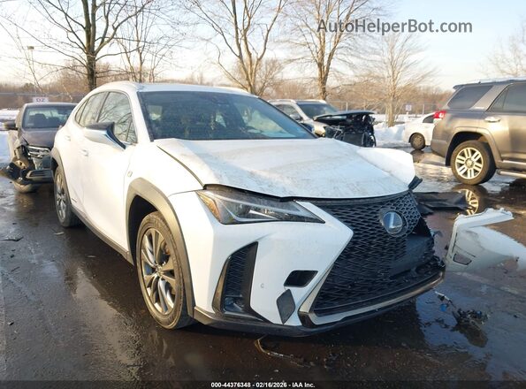 JTHR9JBH4L2025710 2020 LEXUS UX 250H Белый Передняя правая четверть