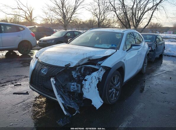 JTHR9JBH4L2025710 2020 LEXUS UX 250H Белый Передняя левая четверть