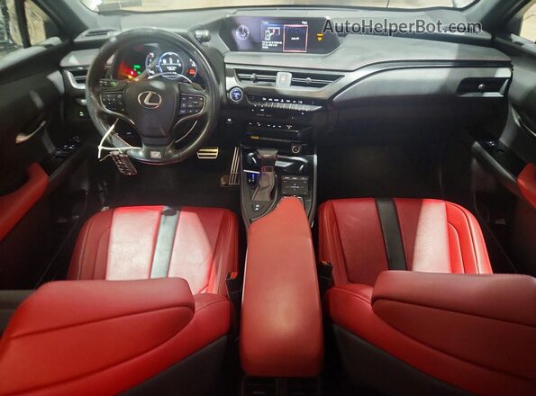 JTHR9JBH5N2061408 2022 LEXUS UX Желто-коричневый Вид панели приборов
