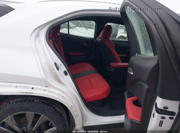 JTHR9JBH7M2039067 2021 LEXUS UX 250H White Widok naklejki z numerem VIN