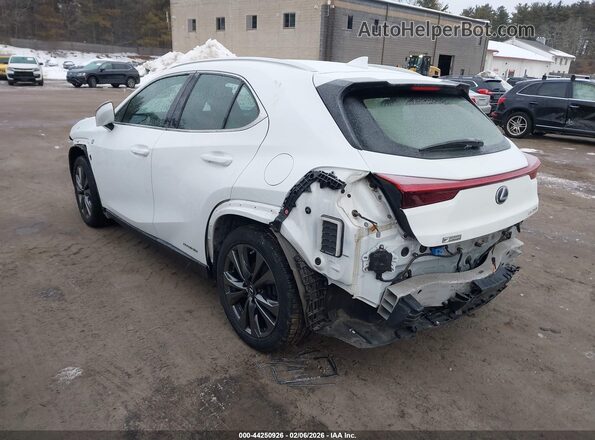 JTHR9JBH7M2039067 2021 LEXUS UX 250H White Tył lewy