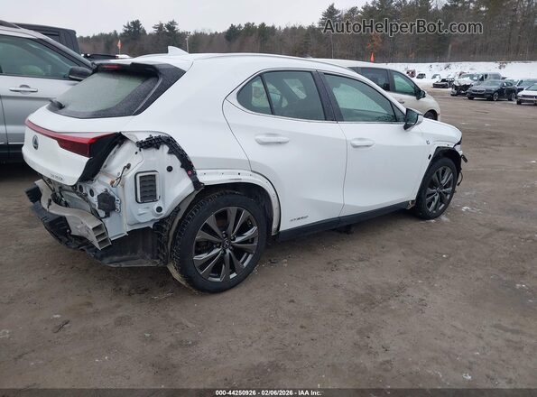 JTHR9JBH7M2039067 2021 LEXUS UX 250H White Tył prawy